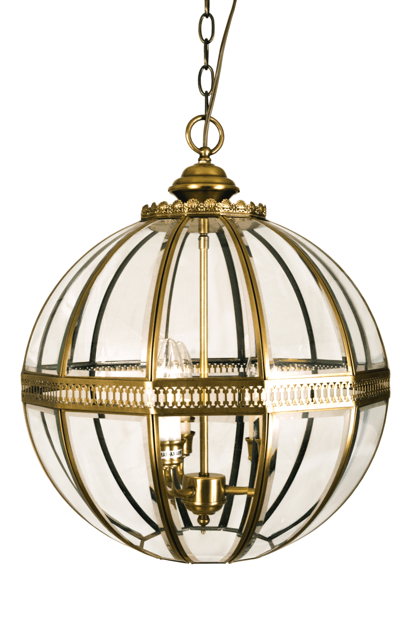 Tsar Ø40 Messing hanglamp Van Aneta Lighting - Daar zorgt hij niet alleen voor goede algemene verlichting, maar is hij ook nog eens een echte blikvanger!