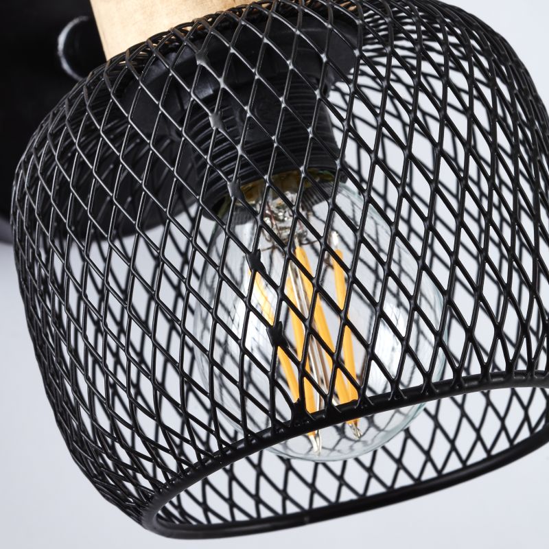 Giada 15cm Zwart wandlamp Van Brilliant - De Giada wandspot is een stijlvolle en flexibele verlichtingsoplossing die zowel aan de wand als aan het plafond kan worden gemonteerd.