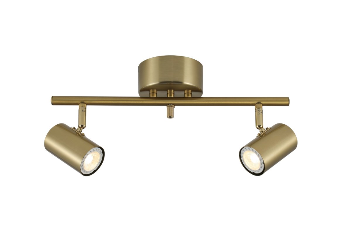  Omega 2 Messing spot Van Nordic Lighting - De richtbare spots geven u de mogelijkheid om het licht naar wens te verspreiden.