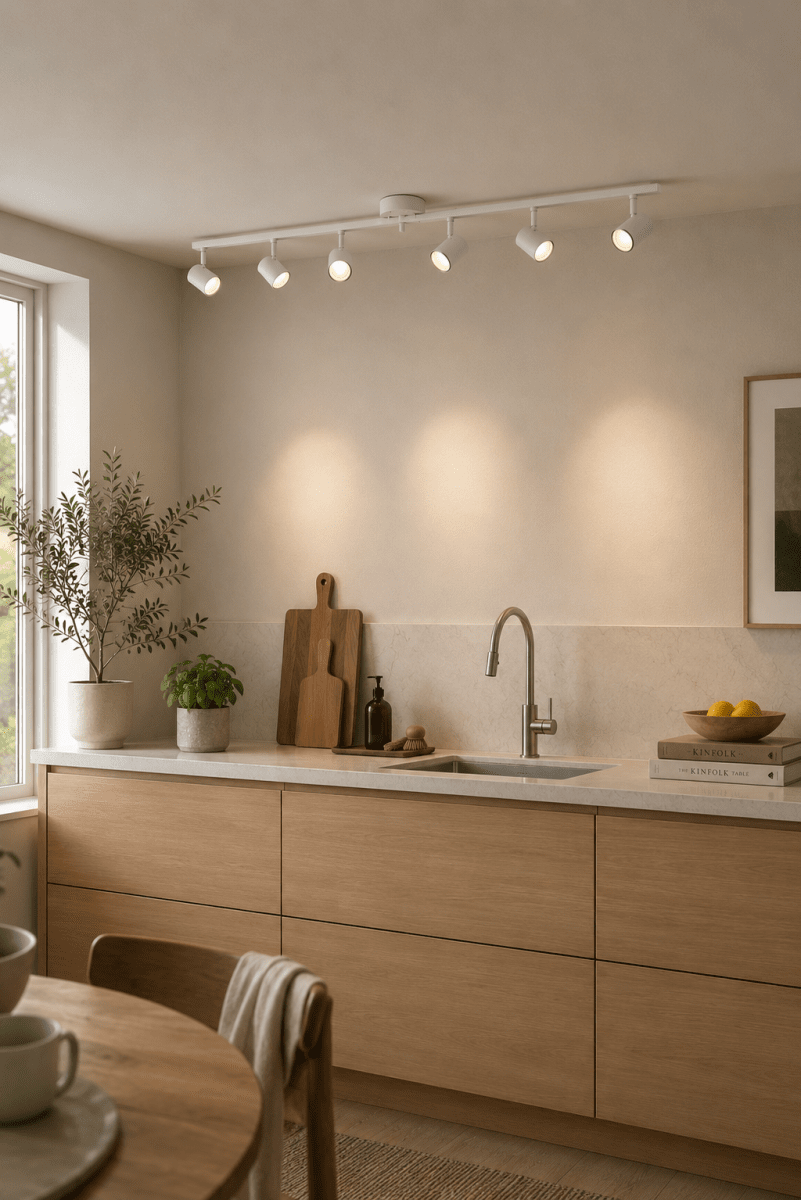 Omega 6 Wit spot Van Nordic Lighting - Plaats hem in de hal, keuken of slaapkamer.