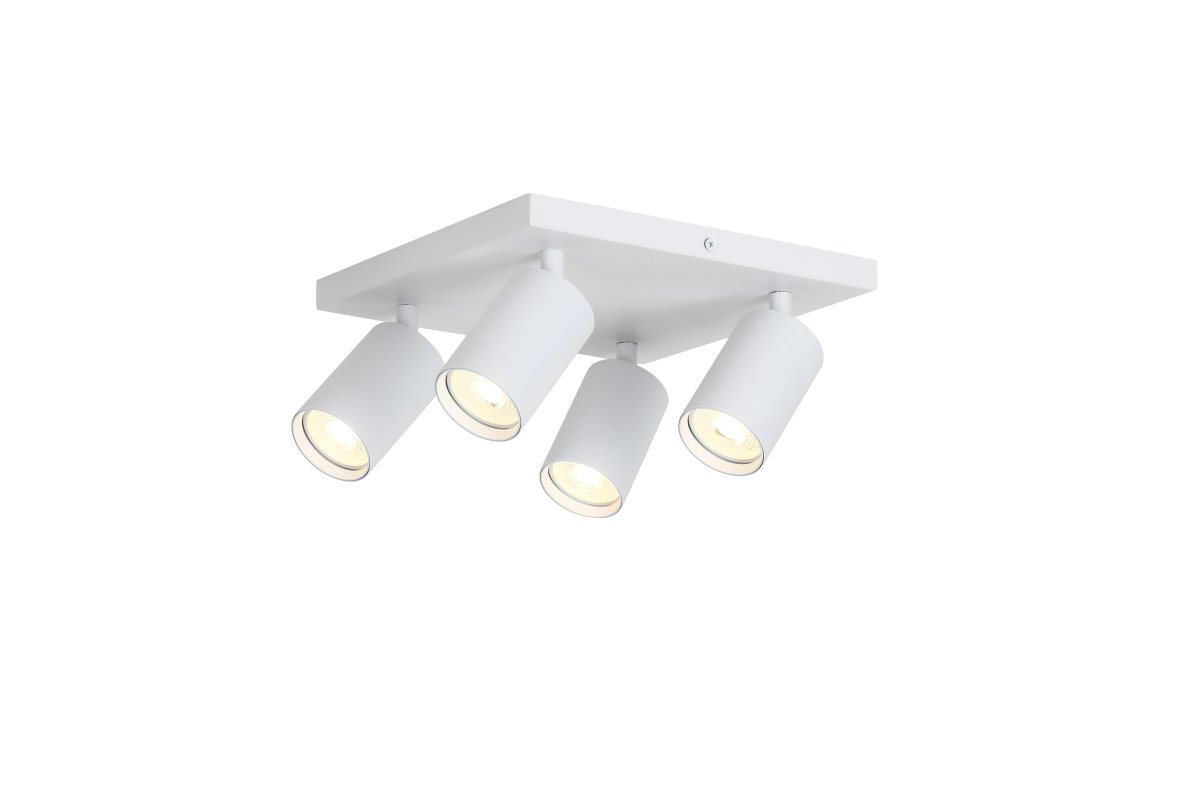 Crux 4 Wit spot Van Nordic Lighting - Plaats hem in de hal, keuken of slaapkamer.