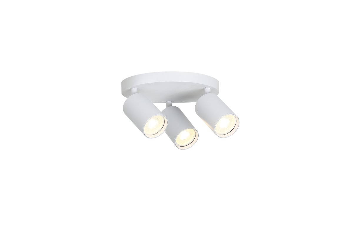 Crux 3 Wit spot Van Nordic Lighting - Plaats hem in de hal, keuken of slaapkamer.