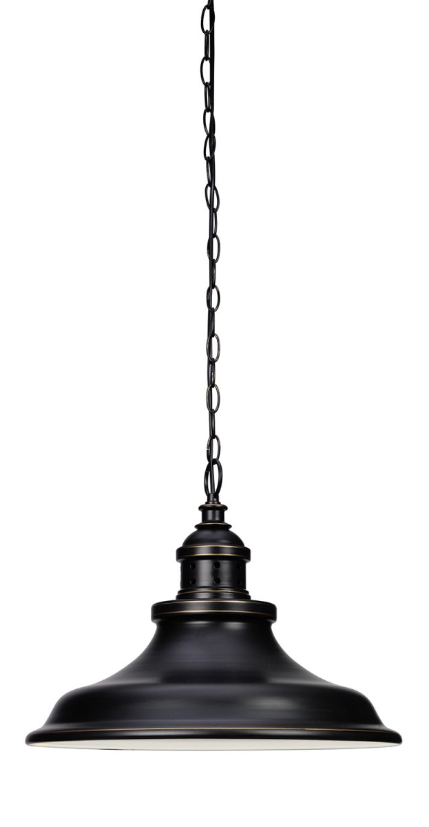 New Haven Ø45 Antiek zwart hanglamp Van Cottex - De New Haven hanglamp in metaal met een zwarte antieke afwerking is een stijlvolle lamp met een vintage-ge&iuml;nspireerd design.