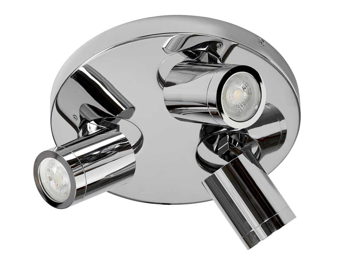 Torsö Ø22 Chroom badkamerlamp Van Armaturhantverk - Deze stijlvolle badkamerspot in chroom design is perfect om uw badkamer een moderne en functionele verlichting te geven.