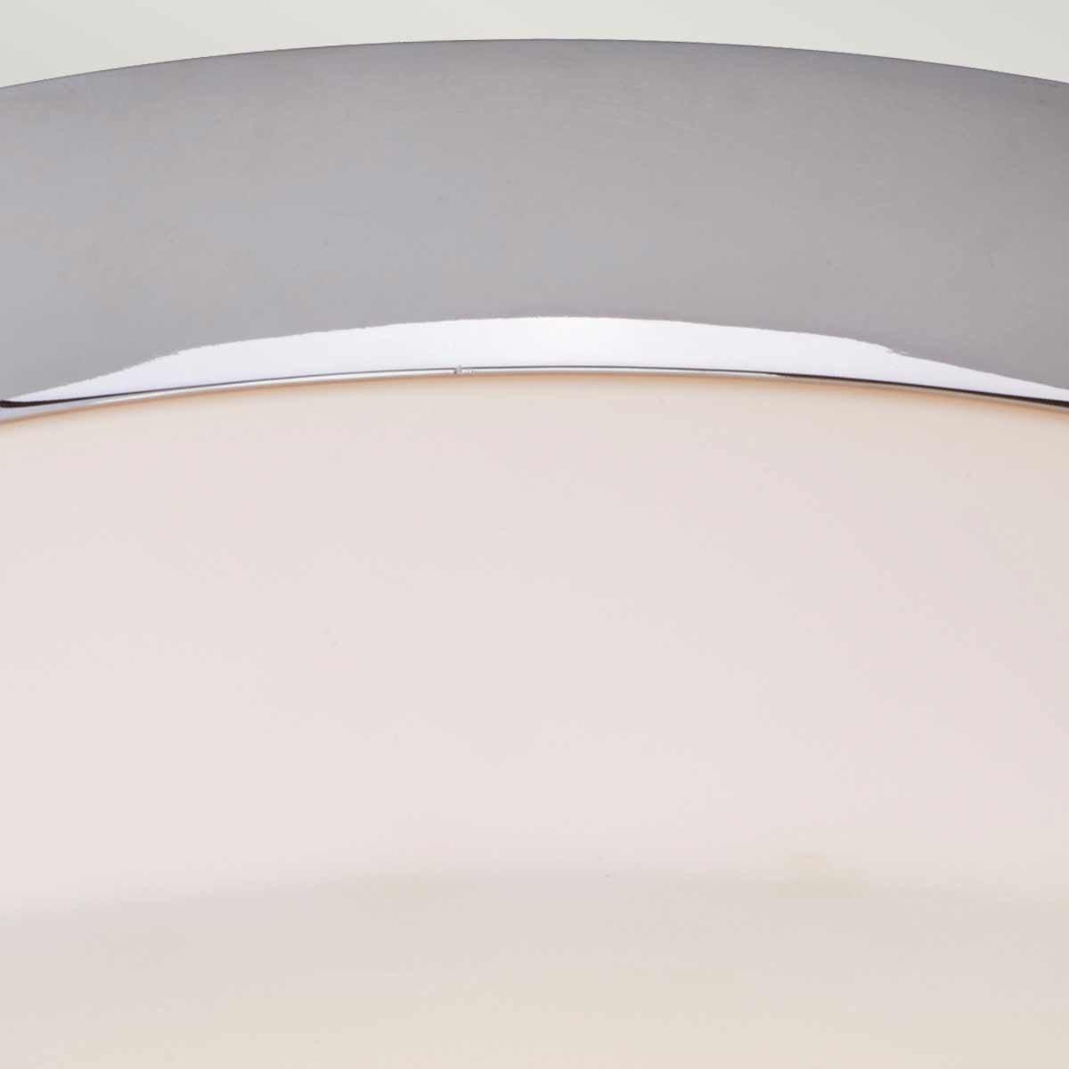 Tamar Ø30 Gepolijst chroom badkamerlamp Van Elstead Lighting - De plafondlamp Tamar in gepolijst chroom is een stijlvolle en functionele verlichtingsoplossing, perfect voor badkamers dankzij de IP44-classificatie, maar ook geschikt voor gangen en kamers met lage plafonds.