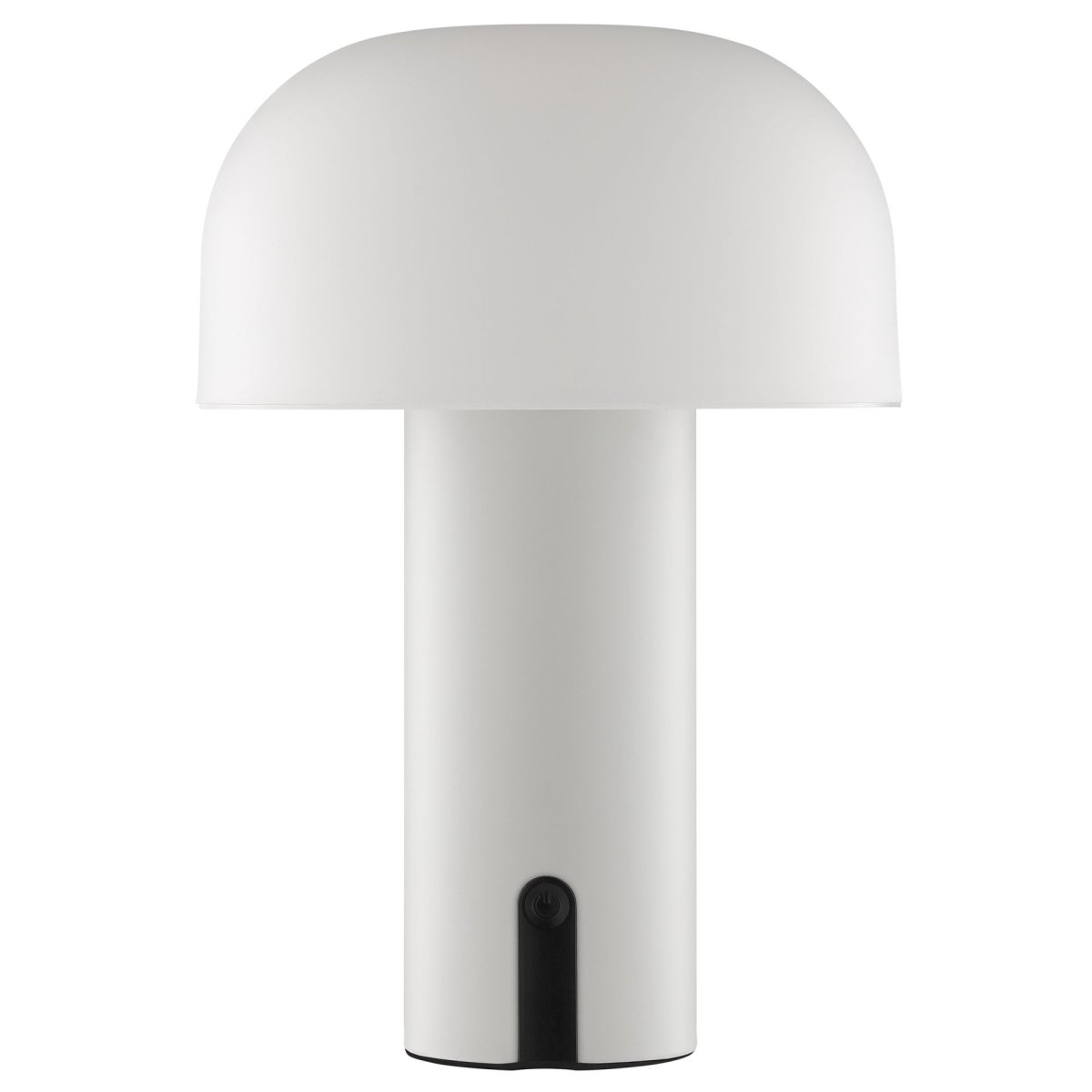 Mattis 20cm Crème wit Draagbare Van Brilliant - De lamp is in 3 stappen dimbaar via de aan/uit-schakelaar op de voet, waardoor de helderheid eenvoudig naar wens kan worden aangepast.