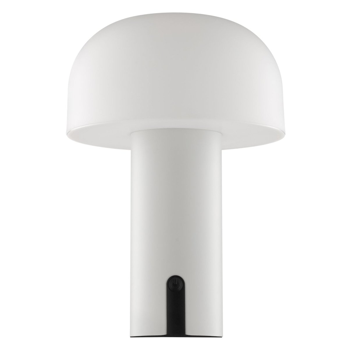 Mattis 20cm Crème wit Draagbare Van Brilliant - De lamp is in 3 stappen dimbaar via de aan/uit-schakelaar op de voet, waardoor de helderheid eenvoudig naar wens kan worden aangepast.