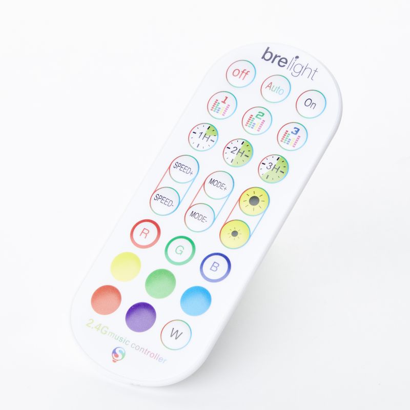 Neele 50cm Wit tafellamp Van Brilliant - Met RGB LED heb je toegang tot een breed scala aan kleuren en effecten, zodat je het licht eenvoudig kunt aanpassen aan je stemming en gelegenheid.