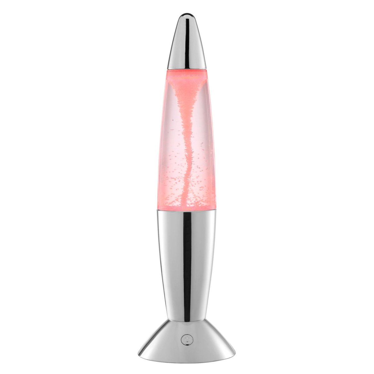 Stormlight 36cm Chroom kinderlamp Van Brilliant - De lamp is eenvoudig te bedienen met een drukknop op de voet en is een opvallende blikvanger op je bureau, plank of dressoir.