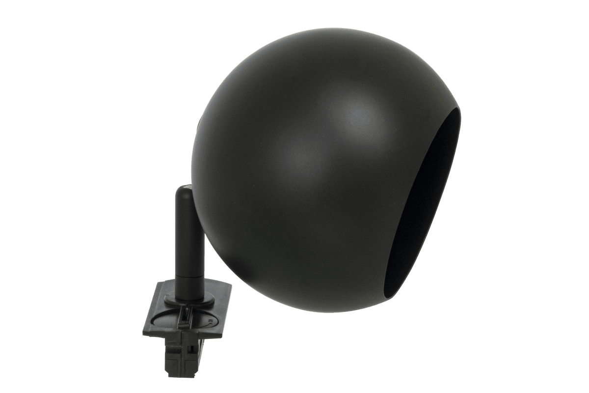 Ball spotlight Zwart Van Aneta Lighting - Het ronde ontwerp zorgt voor een zachte en elegante uitstraling, terwijl de richtfunctie het gemakkelijk maakt om het licht te richten waar het nodig is.