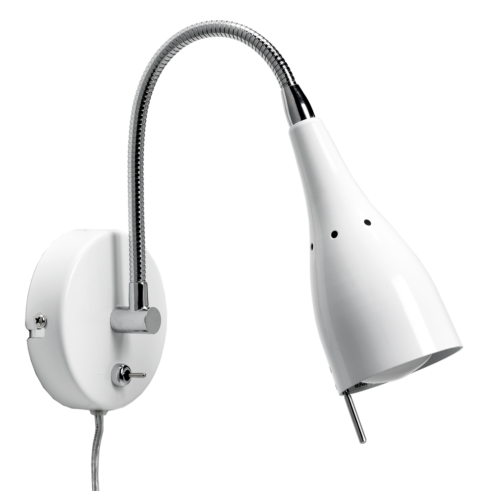 Tanum Wit leeslamp Van Armaturhantverk - Het elegante en minimalistische design maakt het perfect voor in de slaapkamer, woonkamer of op kantoor.