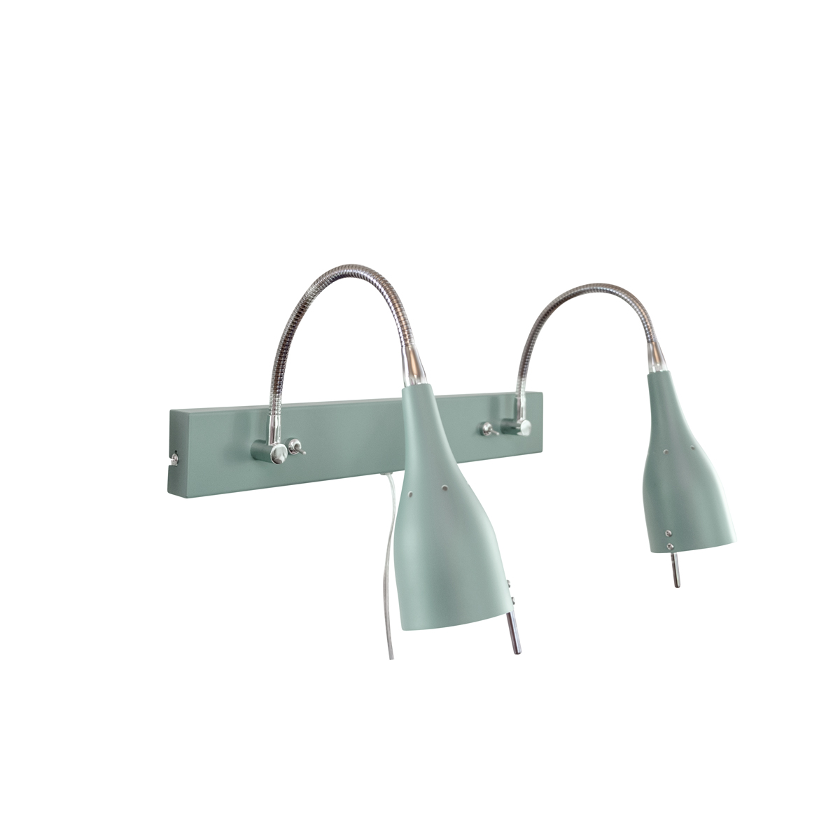 Tanum Groenachtig-grijs leeslamp Van Armaturhantverk - Het elegante en minimalistische design maakt het perfect voor in de slaapkamer, woonkamer of op kantoor.