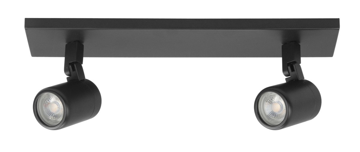 Fårö 40cm Zwart badkamerlamp Van Armaturhantverk - Dankzij de flexibele lampkoppen kunt u het licht eenvoudig richten voor optimale functionaliteit.