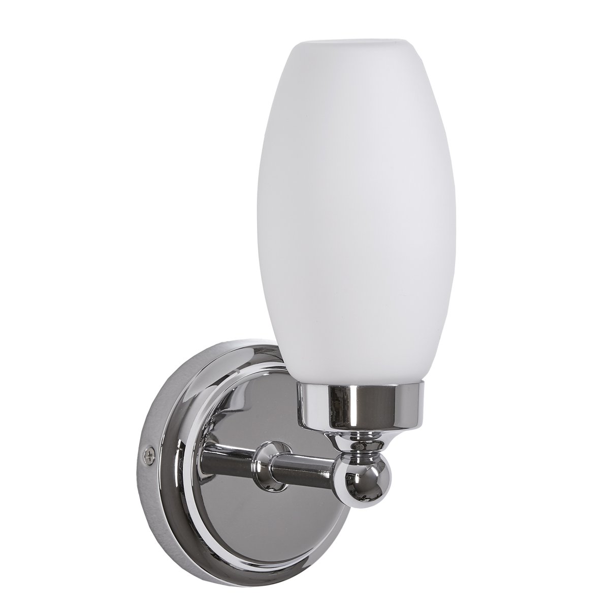 Marstrand 22cm Chroom badkamerlamp Van Armaturhantverk - Met zijn tijdloze design en hoogwaardige materialen is deze lamp een elegante toevoeging aan uw badkamer en tilt het interieur naar een hoger niveau.