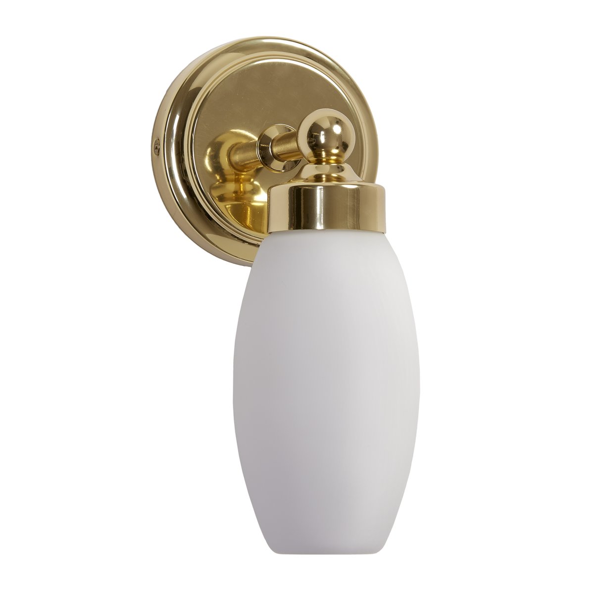 Marstrand 22cm Messing badkamerlamp Van Armaturhantverk - Met zijn tijdloze design en hoogwaardige materialen is deze lamp een elegante toevoeging aan uw badkamer en tilt het interieur naar een hoger niveau.