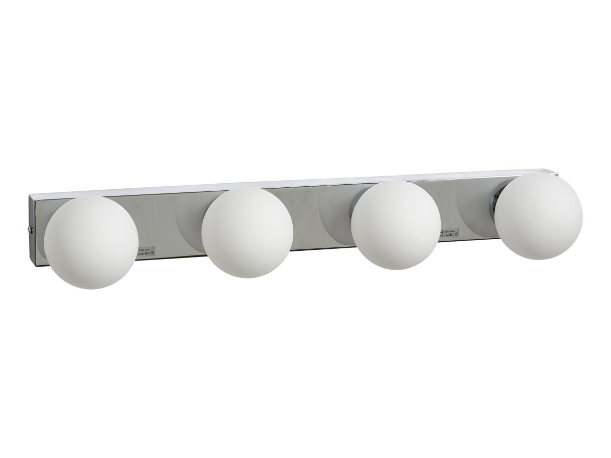 Sandhamn 50cm Chroom badkamerlamp Van Armaturhantverk - De Sandhamn badkamerwandlamp is een stijlvolle en functionele verlichtingsoplossing die uw badkamer een luxe tintje geeft.