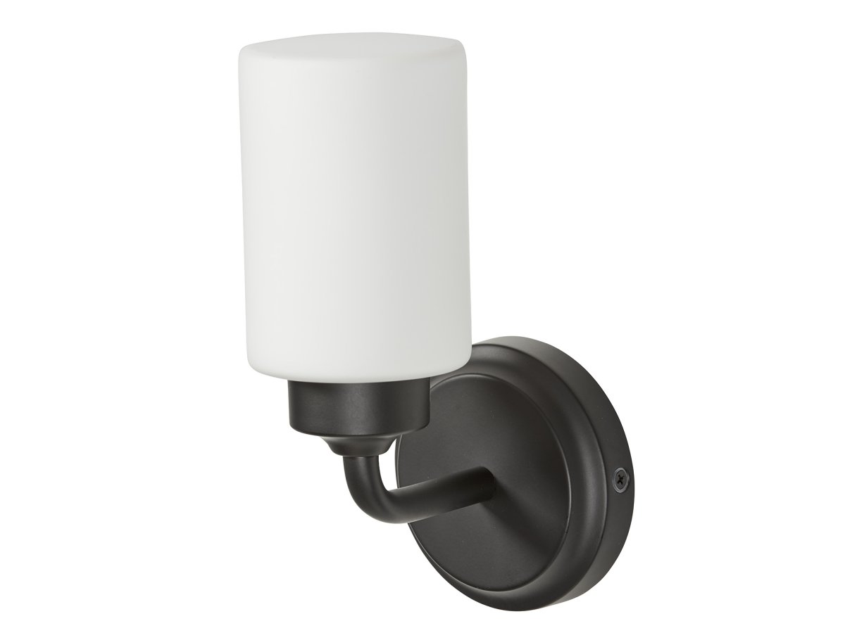 Boda 22cm Zwart badkamerlamp Van Armaturhantverk - De lamp heeft een IP44-classificatie, waardoor hij veilig en betrouwbaar is voor gebruik in vochtige ruimtes.