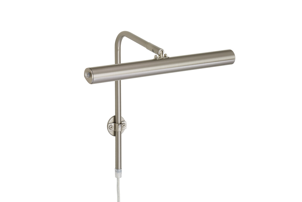 Gallery 30cm Nikkel Van Texa Design - Aan de ene kant verandert u de kleurtemperatuur van warmwit licht van 2700K naar koelwit licht van 4000K en aan de andere kant verandert u de helderheid.