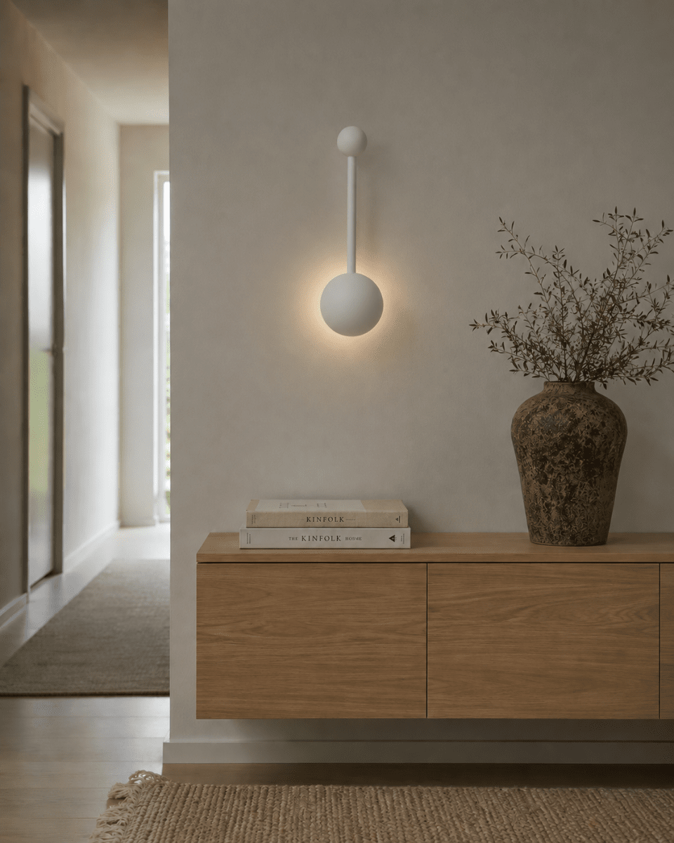 Alba long LED 30cm Wit Van Lampan - Geef je interieur een boost met de lange LED-wandlamp Alba&nbsp;&ndash; een elegante en energiezuinige oplossing voor moderne woningen en hotels.