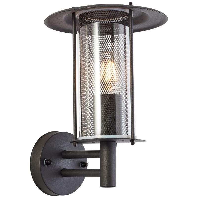 Detroit Zwart buitenlamp Van Brilliant - Detroit is een veelzijdige en decoratieve keuze die veiligheid, comfort en design combineert in uw buitenomgeving.