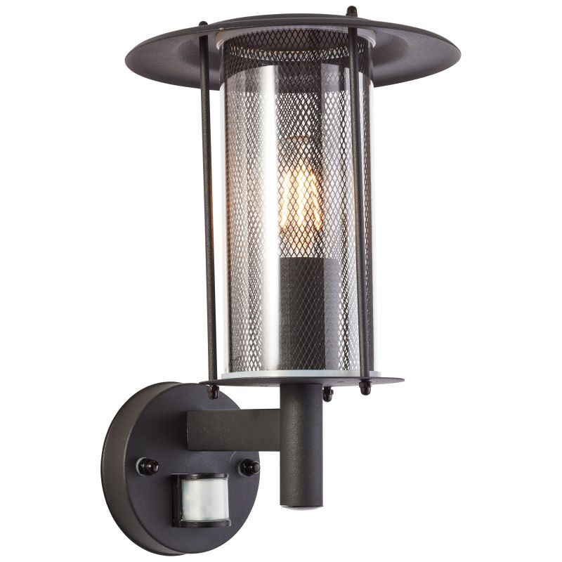 Detroit Zwart buitenlamp Van Brilliant - Detroit is een stijlvolle en functionele wandlamp die perfect is voor het verlichten van de oprit, het terras of de tuin.