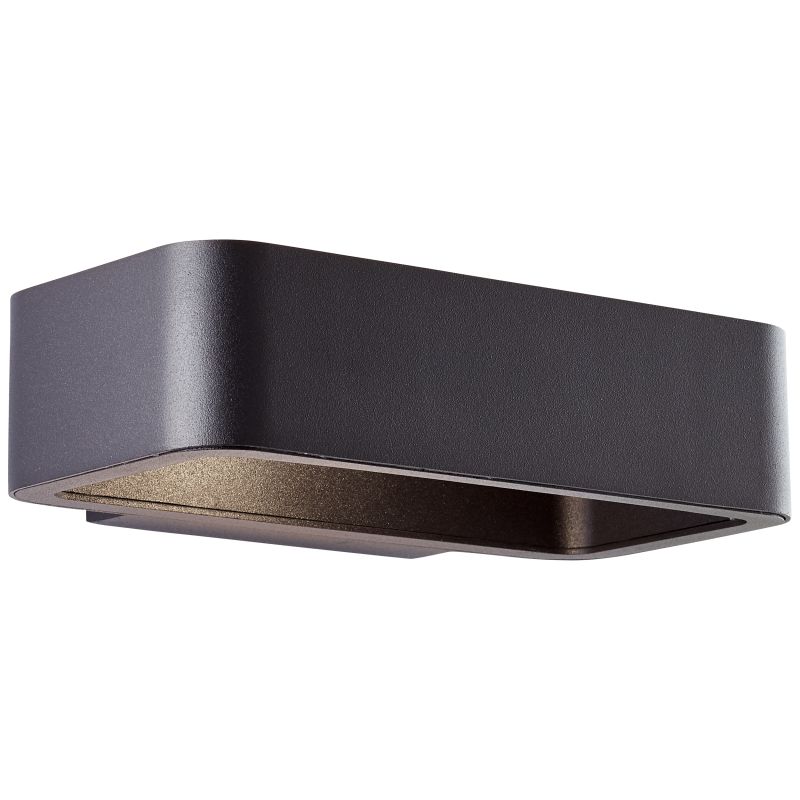 Golda Zwart buitenlamp Van Brilliant - De Golda wandlamp is perfect voor het verlichten van entrees of terrasdeuren en zorgt voor veiligheid op donkere avonden.
