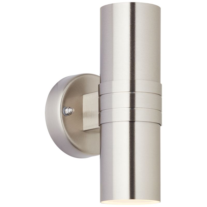  Hanni Staal buitenlamp Van Brilliant - Wandlamp Hanni is ontworpen voor decoratieve buitenverlichting en transformeert elke gevel tot een klein kunstwerkje van licht en schaduw.
