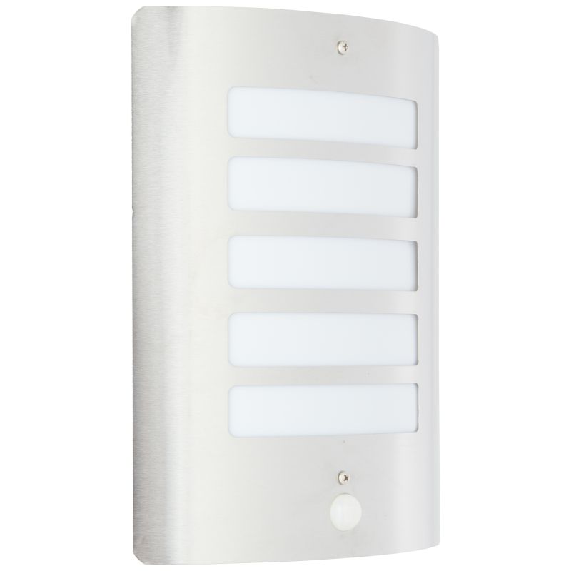 Todd Staal buitenlamp Van Brilliant - Todd is een veelzijdige wandlamp die zowel decoratieve gevelverlichting als een veilige entree kan bieden.