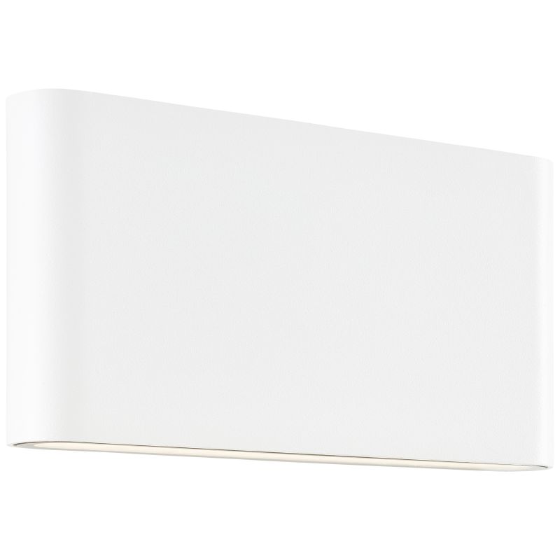 Welbie Wit buitenlamp Van Brilliant - De Welbie wandlamp is perfect voor het verlichten van de entree of terrasdeur en zorgt voor een veilige verlichting aan de muur van uw woning tijdens donkere avonden.