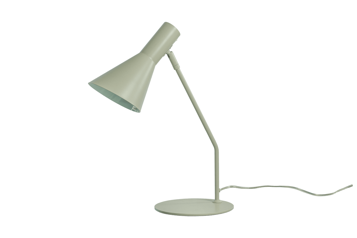 Ceres 46cm Beige bureaulamp Van Aneta Lighting - De CERES tafellamp heeft een stijlvol en tijdloos design met rechte en strakke vormen.