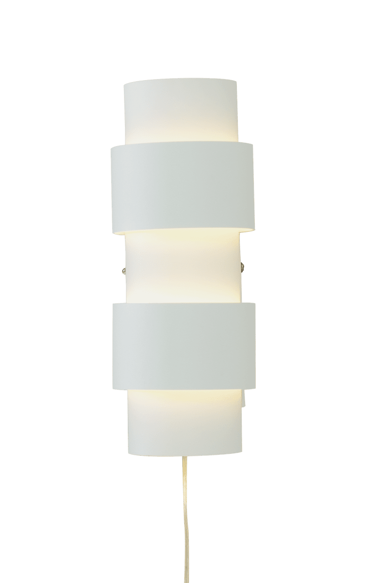 Lorena 26cm Wit wandlamp Van Aneta Lighting - Lorena is een eenvoudige maar stijlvolle wandlamp die een decoratief lichtpunt in de kamer cre&euml;ert.