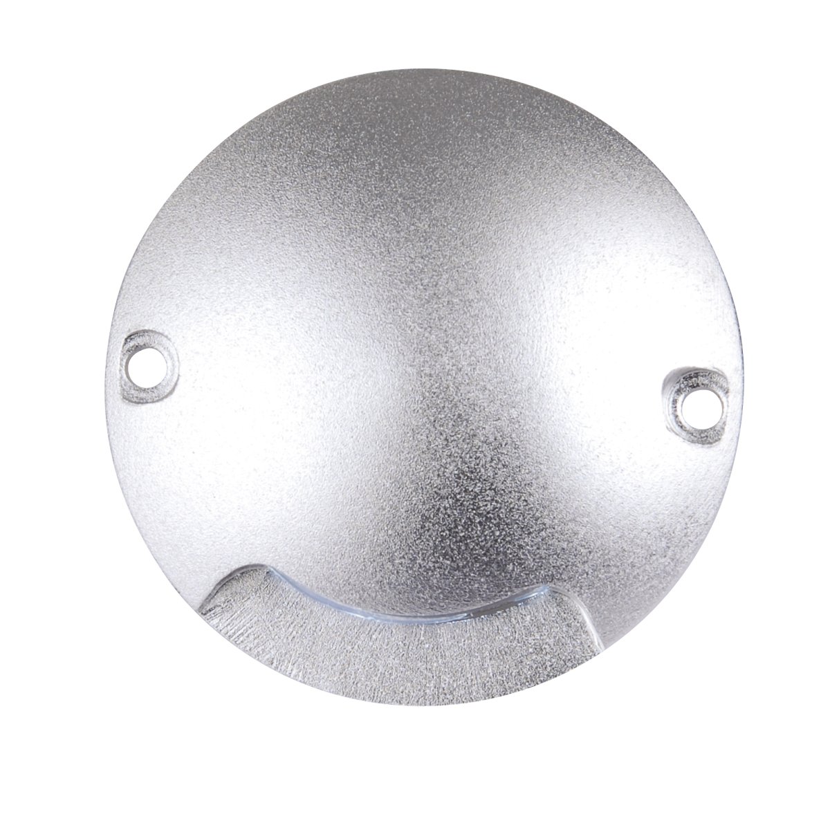 Zenit 5 Zilver Van Lightson - Een unidirectionele wand- en terrasarmatuur die met zijn decoratieve warmwitte licht ideaal is voor gevels, schuttingen, muren, terrassen en vlonders.