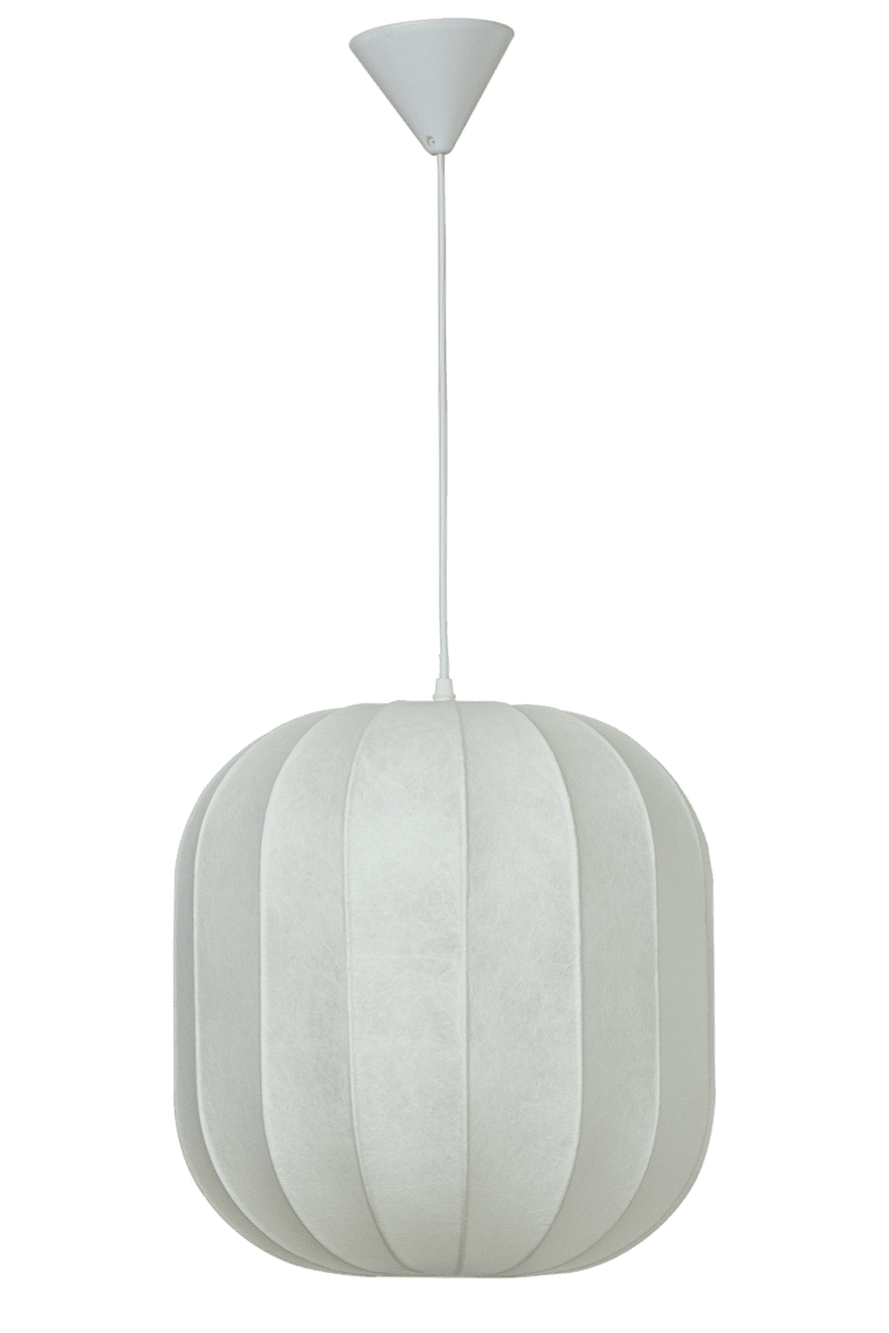 Julie Ø38 Wit hanglamp Van Aneta Lighting - Julie geeft een zacht licht en staat net zo mooi in de woonkamer als in de keuken of slaapkamer.