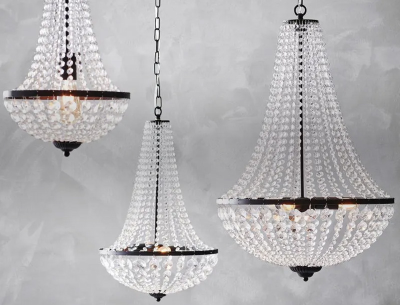 Kristallen kroonluchters